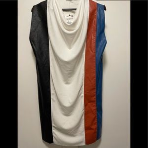 Zara dress color block